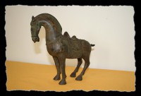 BRONZOVÁ SOŠKA KOŇA / COPPER STATUE OF HORSE
